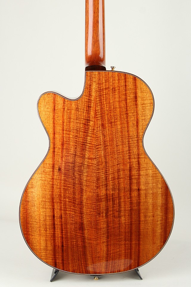 Grimes 15″ Custom Archtop Koa Back Natural Used Jazz Guitar