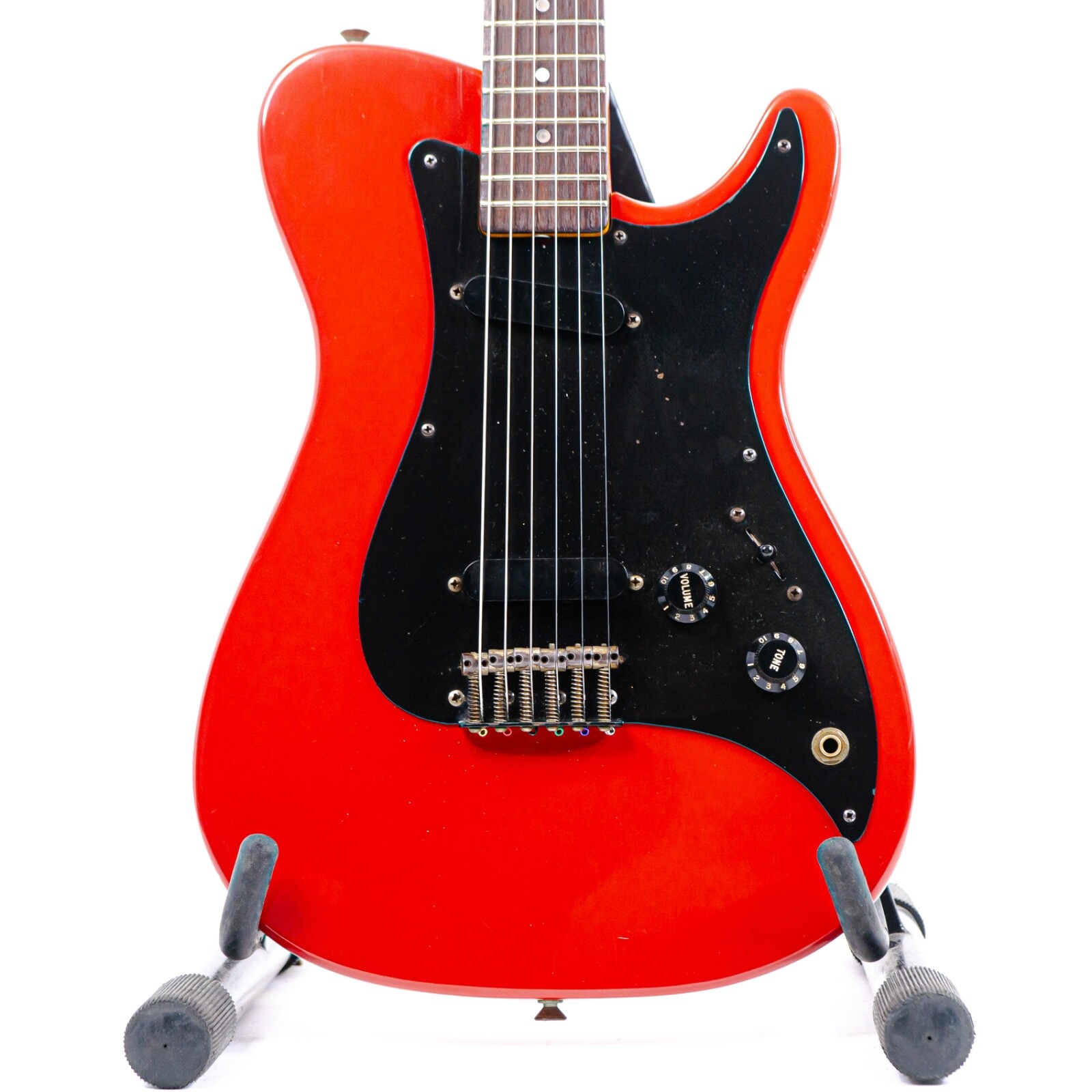 1981 Fender Bullet S-1 Standard Red w/ Integrated Pickguard/Bridge, OHSC