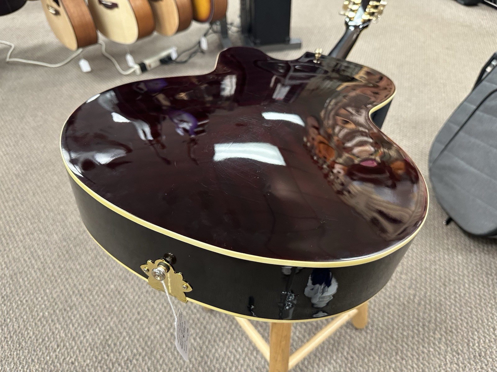 Tanglewood (No Label) Hollow-Body Archtop Electric Guitar Sunburst