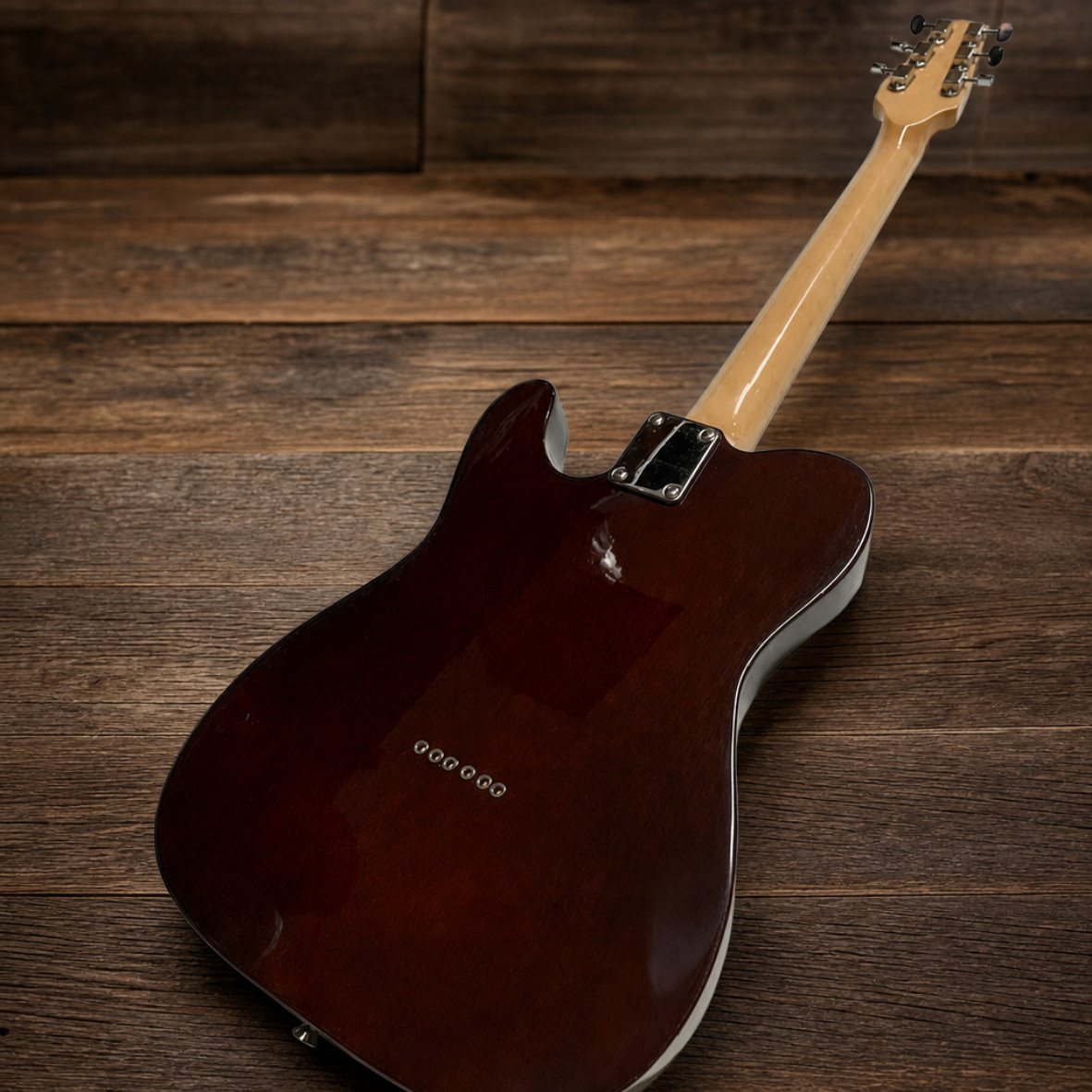 Vintage 1949 Style Snakehead T-Style Electric Guitar 2 Tone Sunburst Maple Neck