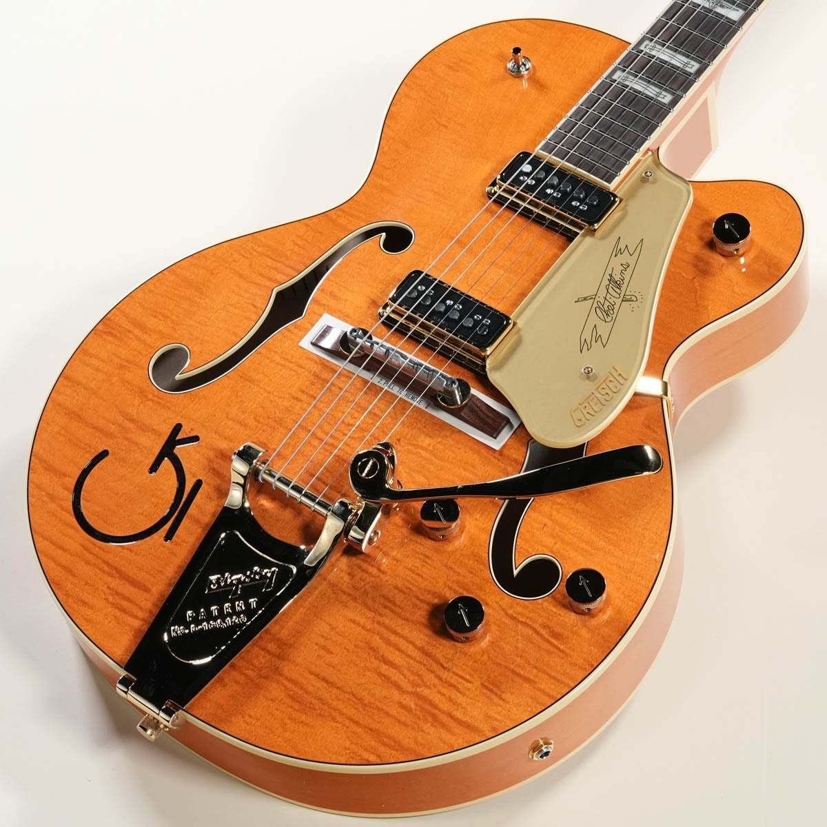 Gretsch G6120T-55 Vintage Select ED. ’55 Chet Atkins Vintage Orange Stain #GG4np