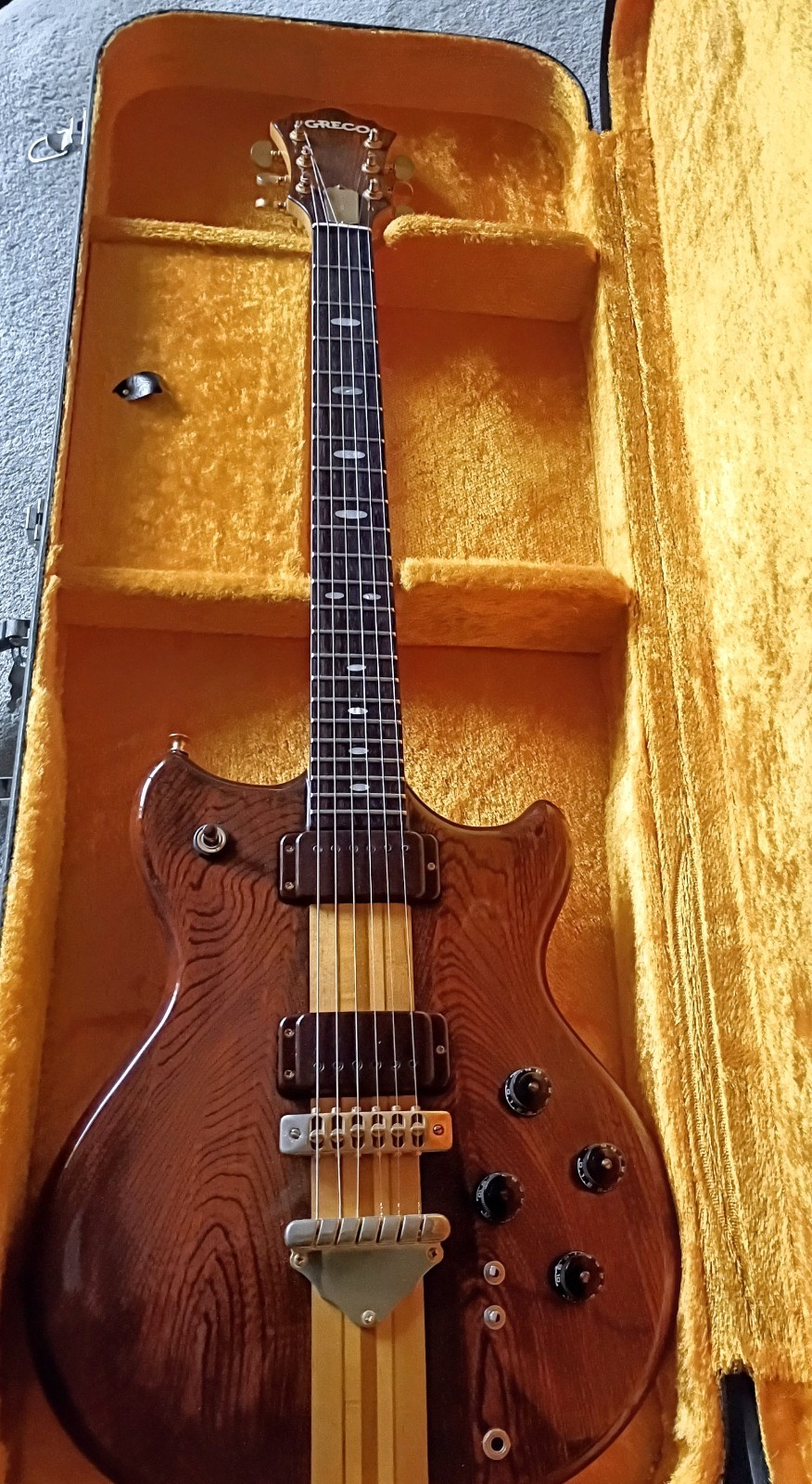 Greco Speedway GO-900 1979 (Japan) Ash w/7 Piece Neck Thru ~ Coil Splits ~ OHSC