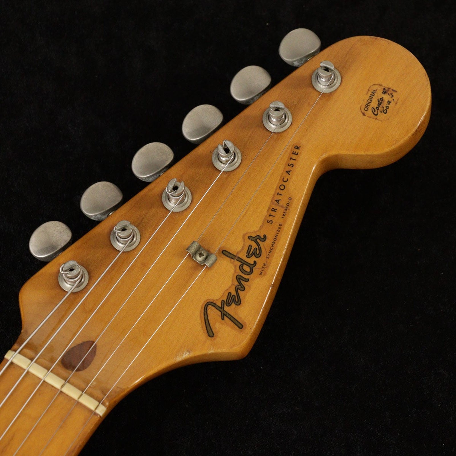 Fender USA US Vintage 57 Stratocaster 2Tone Sunburst Used 1988 Alder w/Hard Case