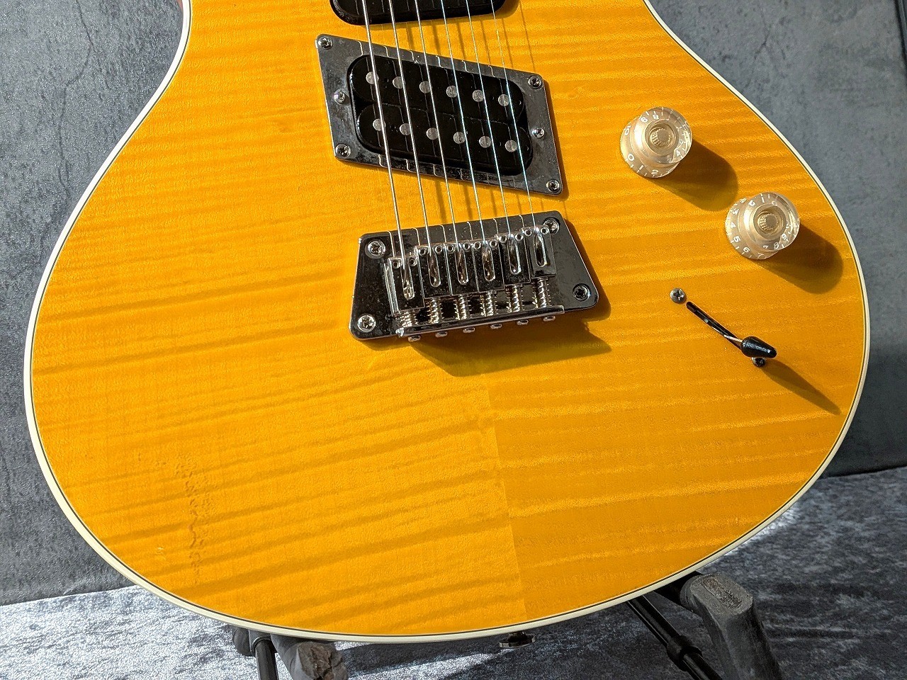 Epiphone Used Nighthawk Custom Reissue Trans Amber 3.28Kg 2012 Safe delivery fro