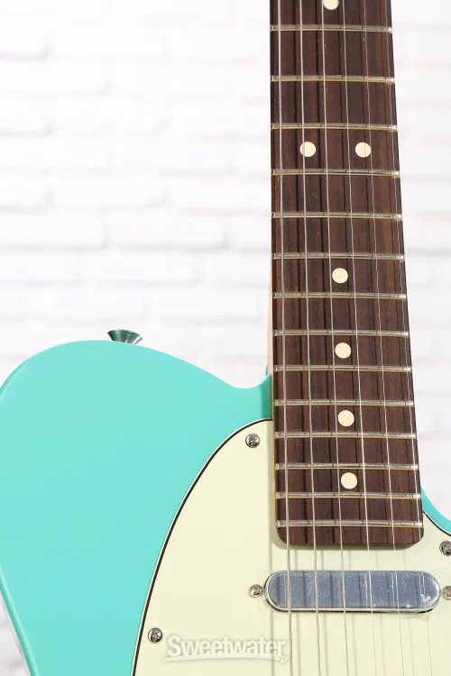 Fender 75th Anniversary Player II Telecaster Electric Guitar – Seafoam Green,