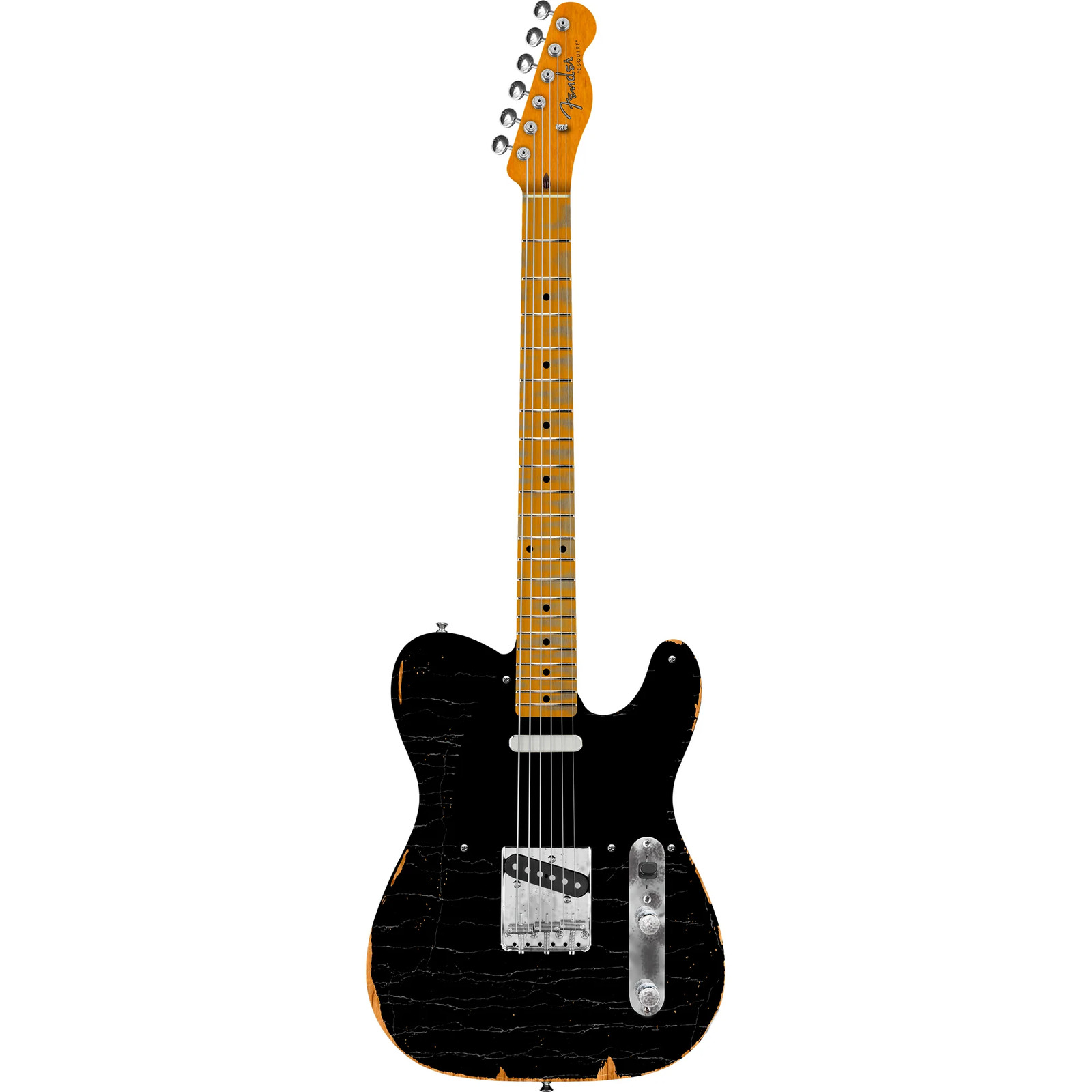 Fender Dealer Exclusive Vintera Road Worn ’60s Double Esquire – Black