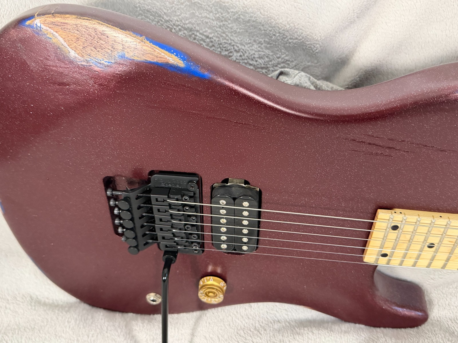 Jacobs Relic HandMade Electric Guitar/USA Hot Hand Wound Pickup Video/