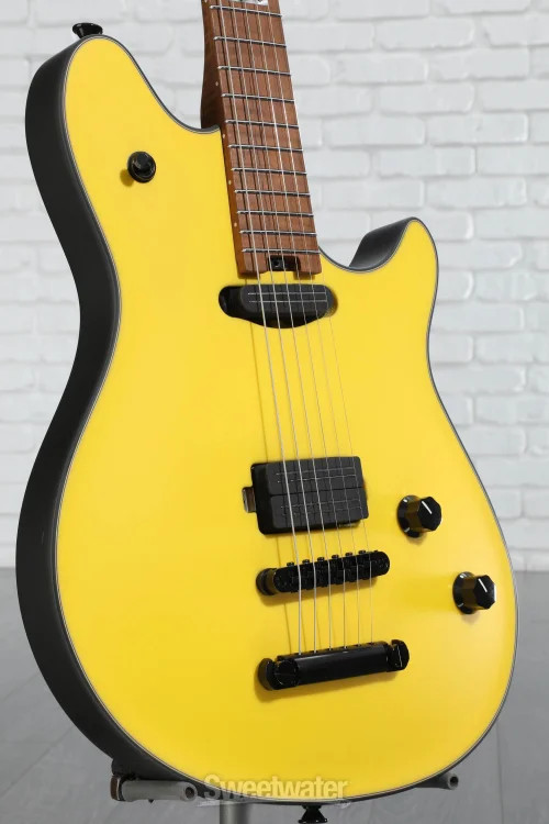 EVH Custom Shop Wolfgang HS Electric Guitar – Graffiti Yellow