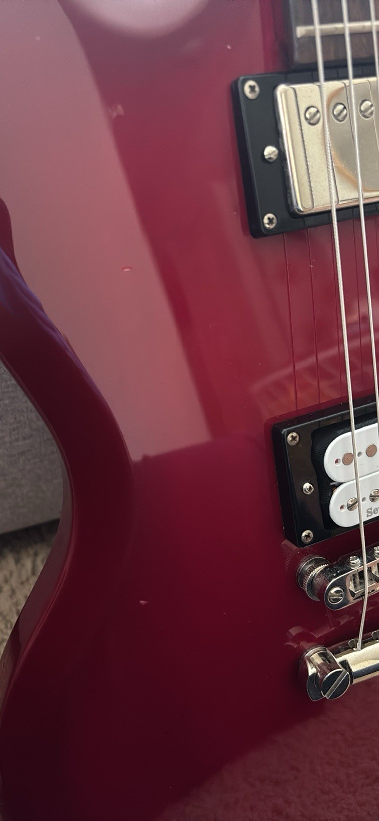 ⁠Custom 2007 Epiphone SG Standard MIK – Seymour Duncan Pickups,upgrade&hardcase