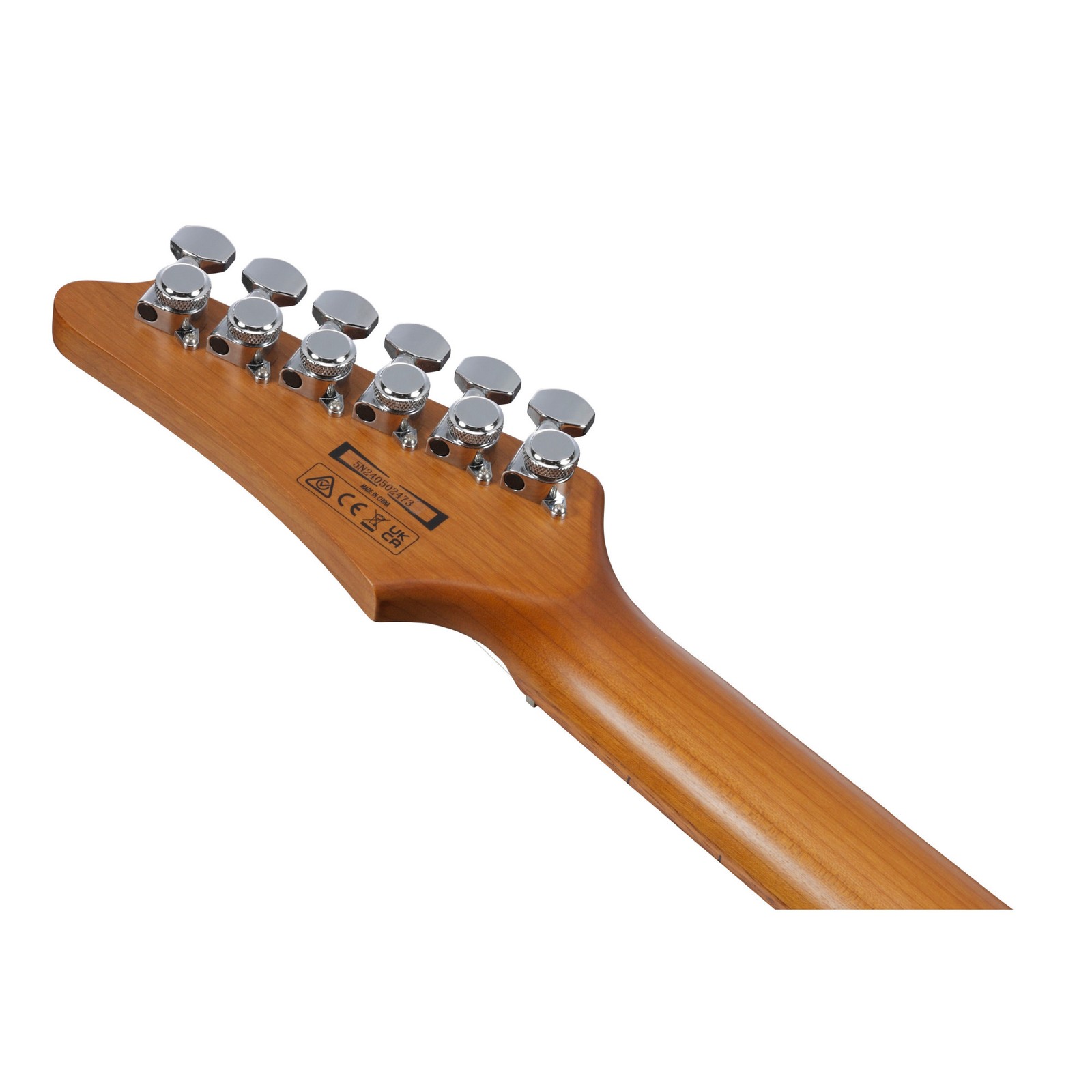 Ibanez AZ22S1F Standard Electric Guitar, Jatoba FB, Transparent Black Sunburst