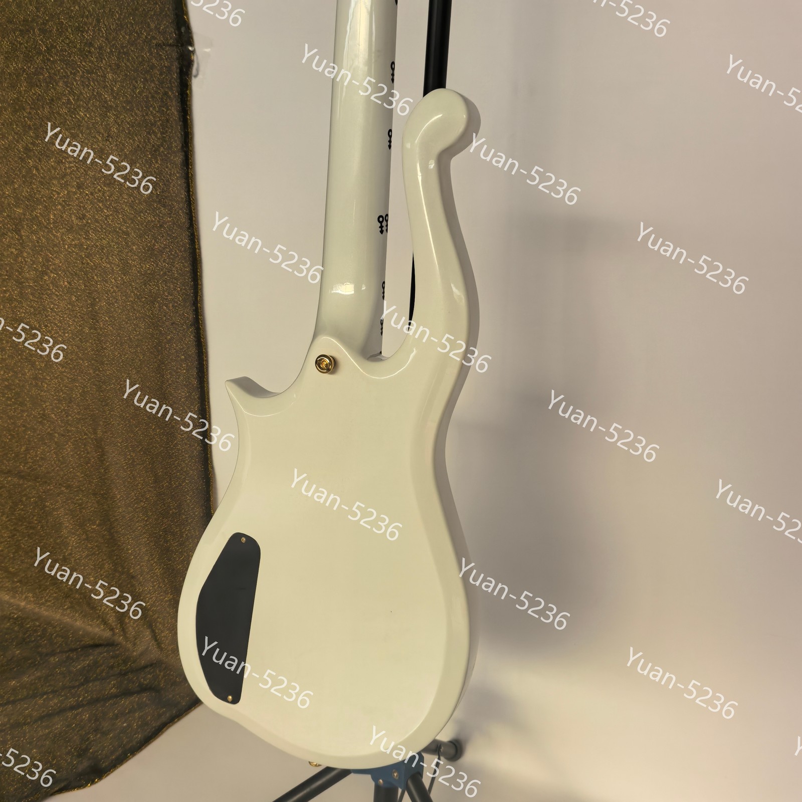 Prince Cloud Bright White Electric Guitar SH Pickups GoldHardware Factory Outlet