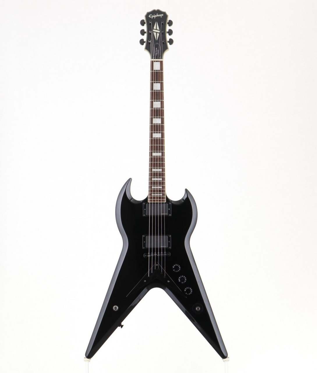 Epis Zakk Wylde ZV Custom Ebony (2009) (no260805)