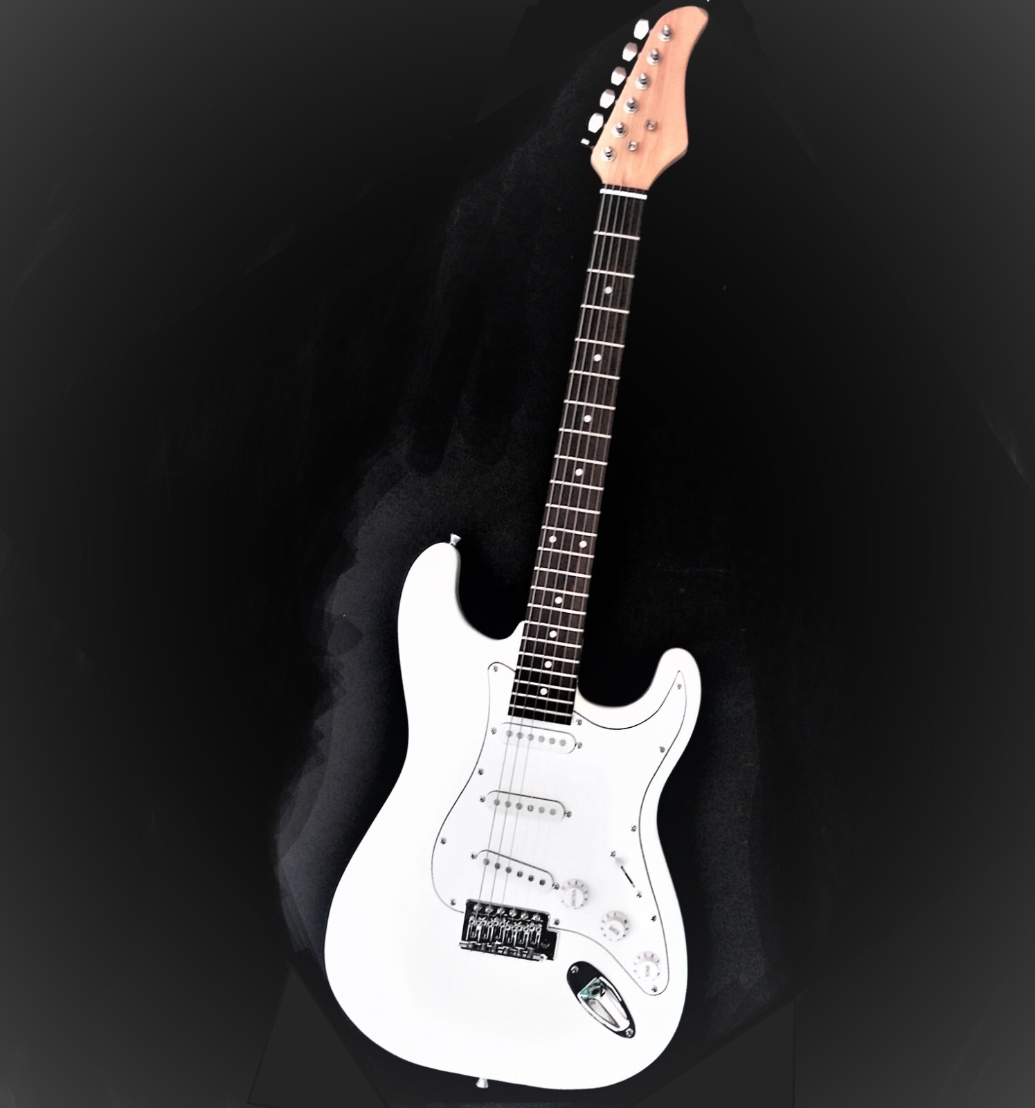 🎸 FREE SHIPPING!🎸 S Style Electric Guitar +Soft Case/Gig Bag +Strap +Picks!