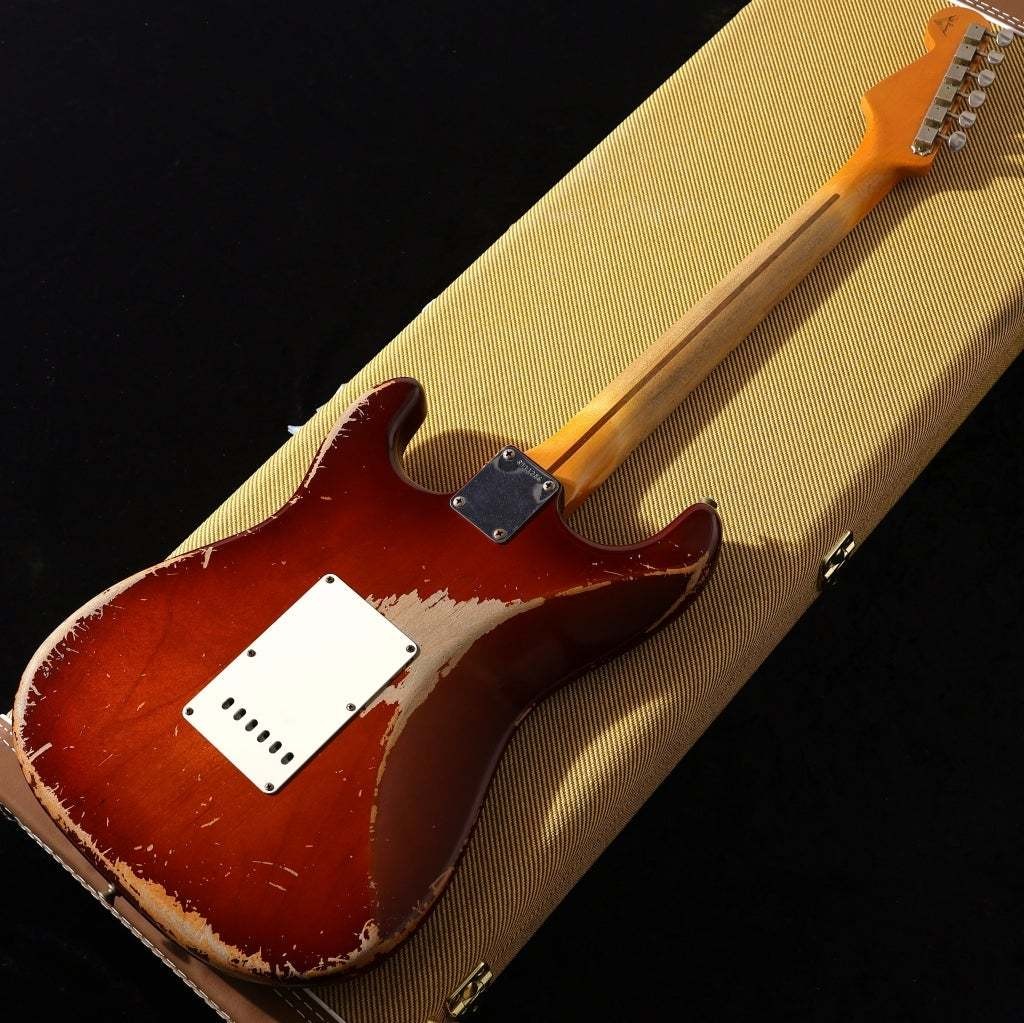 Fender Custom Shop Master Built 1957 Stratocaster Heavy Relic Violin Burst