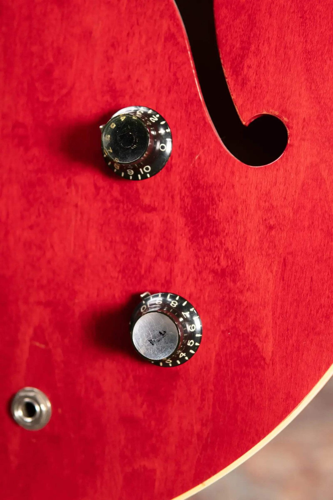 Gibson 1961 ES-330TC Thinline Hollow Body Electric Guitar Cherry with Hardshell