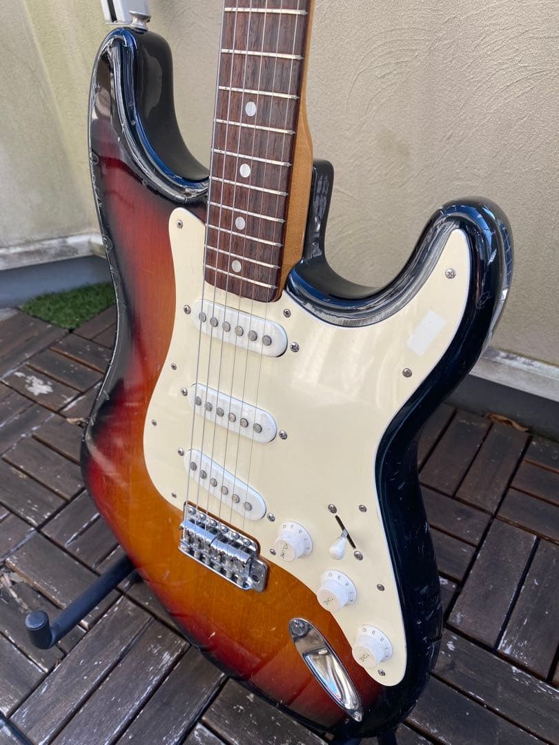 Camel Stratocaster Type Electric Guitar 1970s Japan Vintage Kyowa Shokai