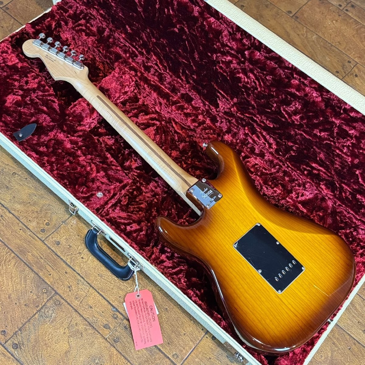 Electric Guitar Fender USA Limited Suona Strato Thinline Violin Burst US23071380