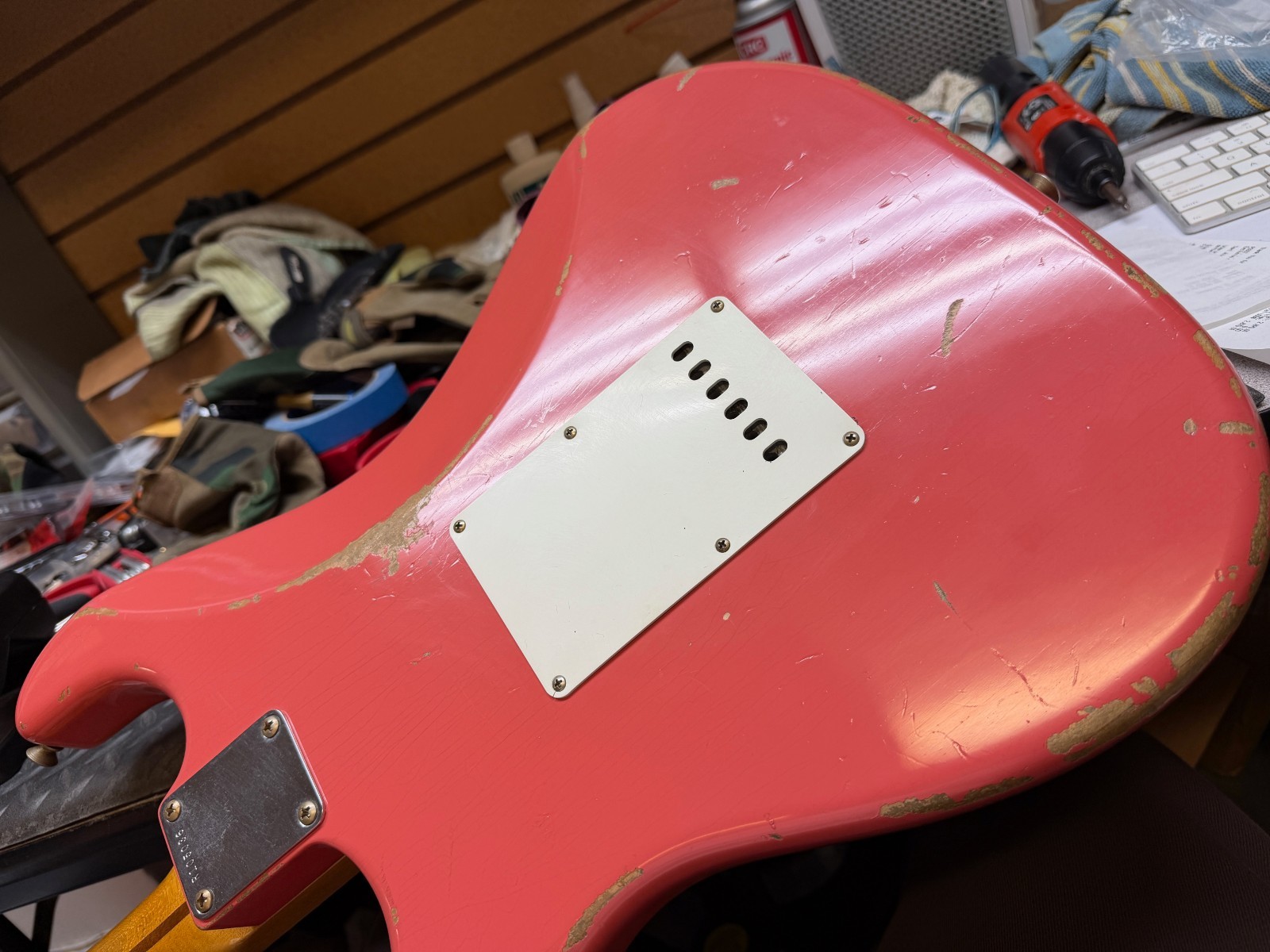 Fender Custom Shop Masterbuilt Todd Krause 56 Relic Stratocaster Fiesta Red