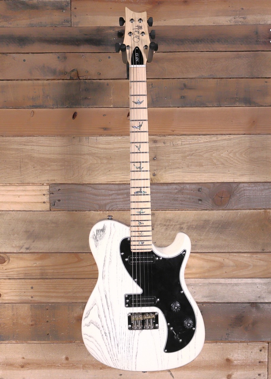 PRS SE NF 53 Electric Guitar White Doghair w/ Gigbag