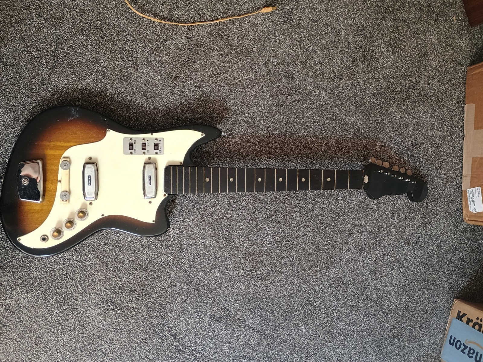 Vintage (60’s) MIJ Omega Electric Guitar Japanese