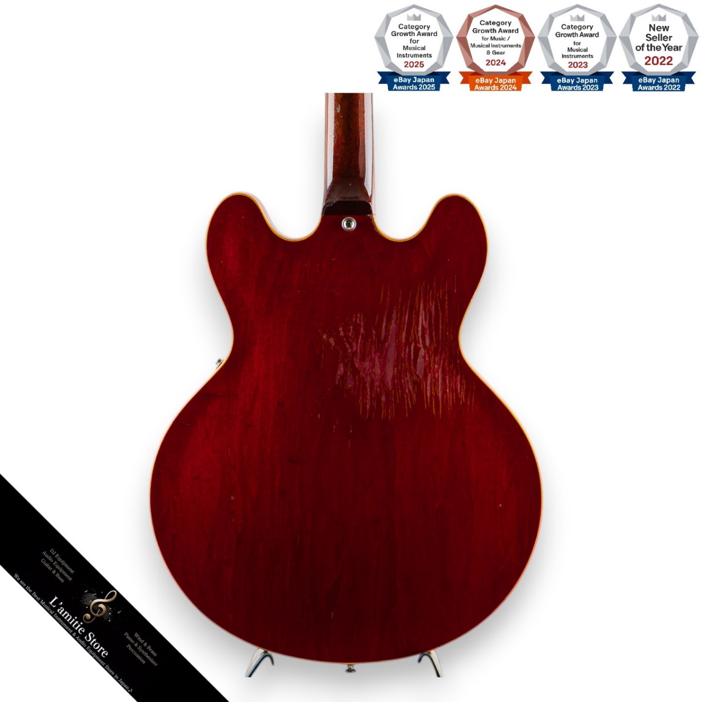 Gibson ES335TDC 1969 SemiHollow Electric Guitar Laminated Maple