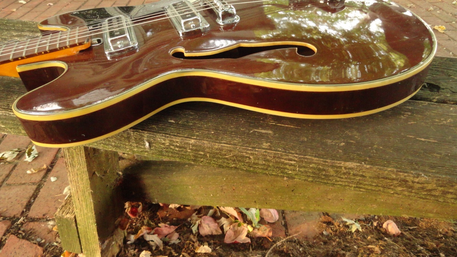 Teisco Del Rey semi hollowbody vintage 60’s electric guitar