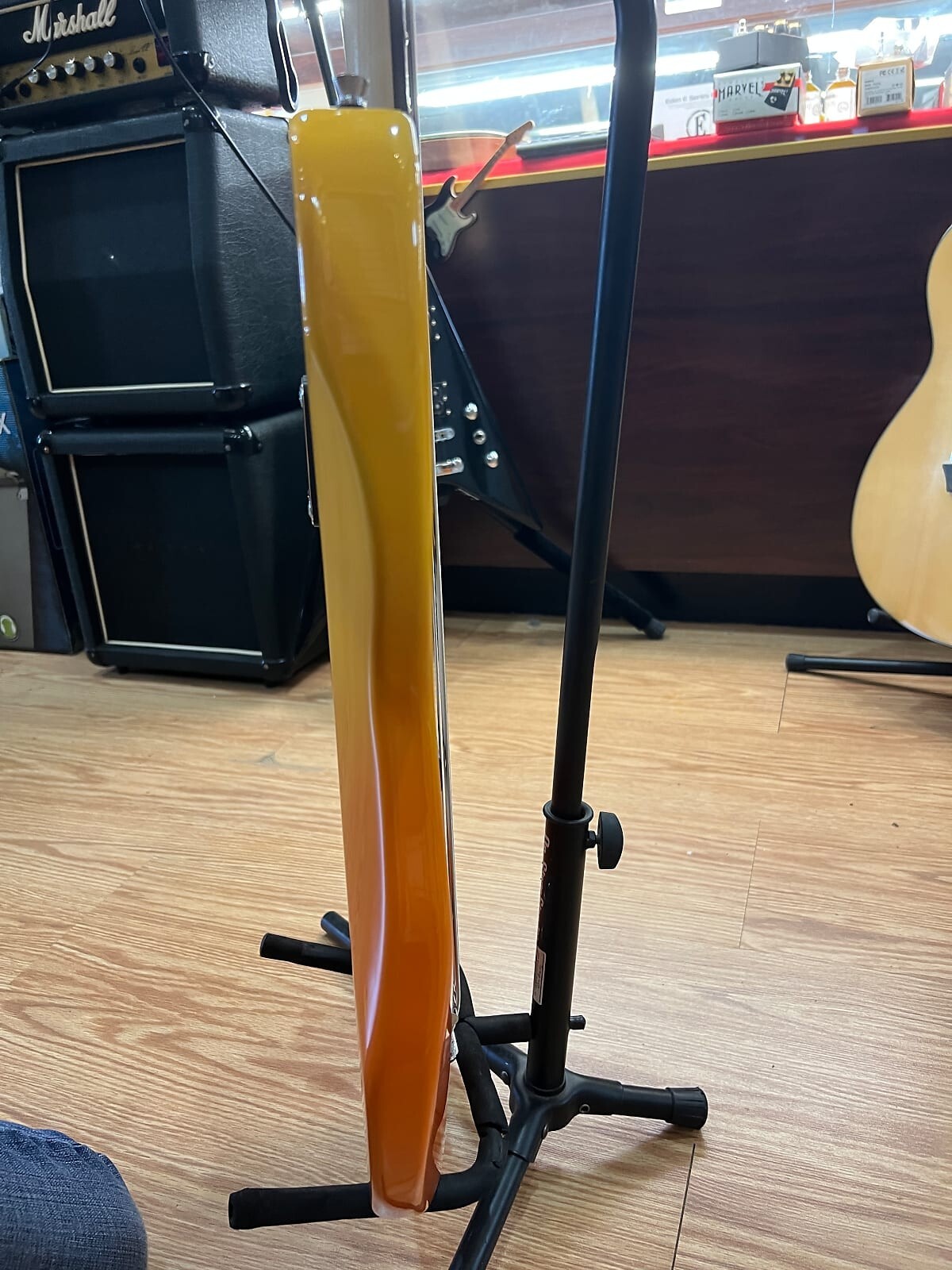 Pickard Prelude Electric Bass 2021 Tequila Sunrise 4-String Handmade