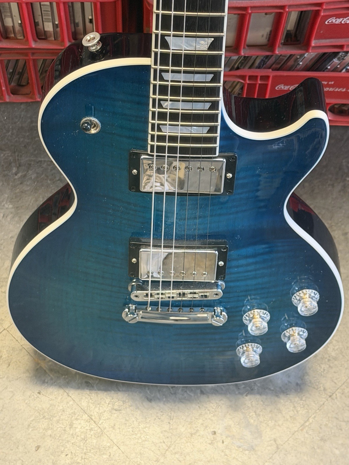 Gibson Les Paul Modern Figured Cobalt Burst Guitar