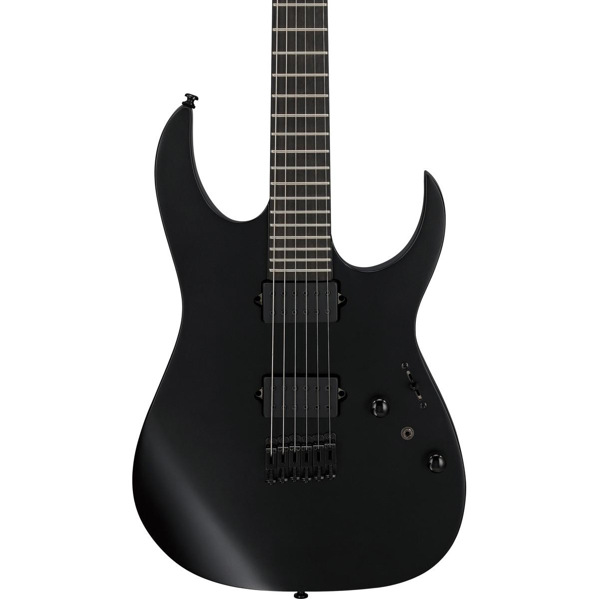 Ibanez RG Iron Label Series RGRTB621 Electric Guitar, Black Flat #RGRTB621BKF