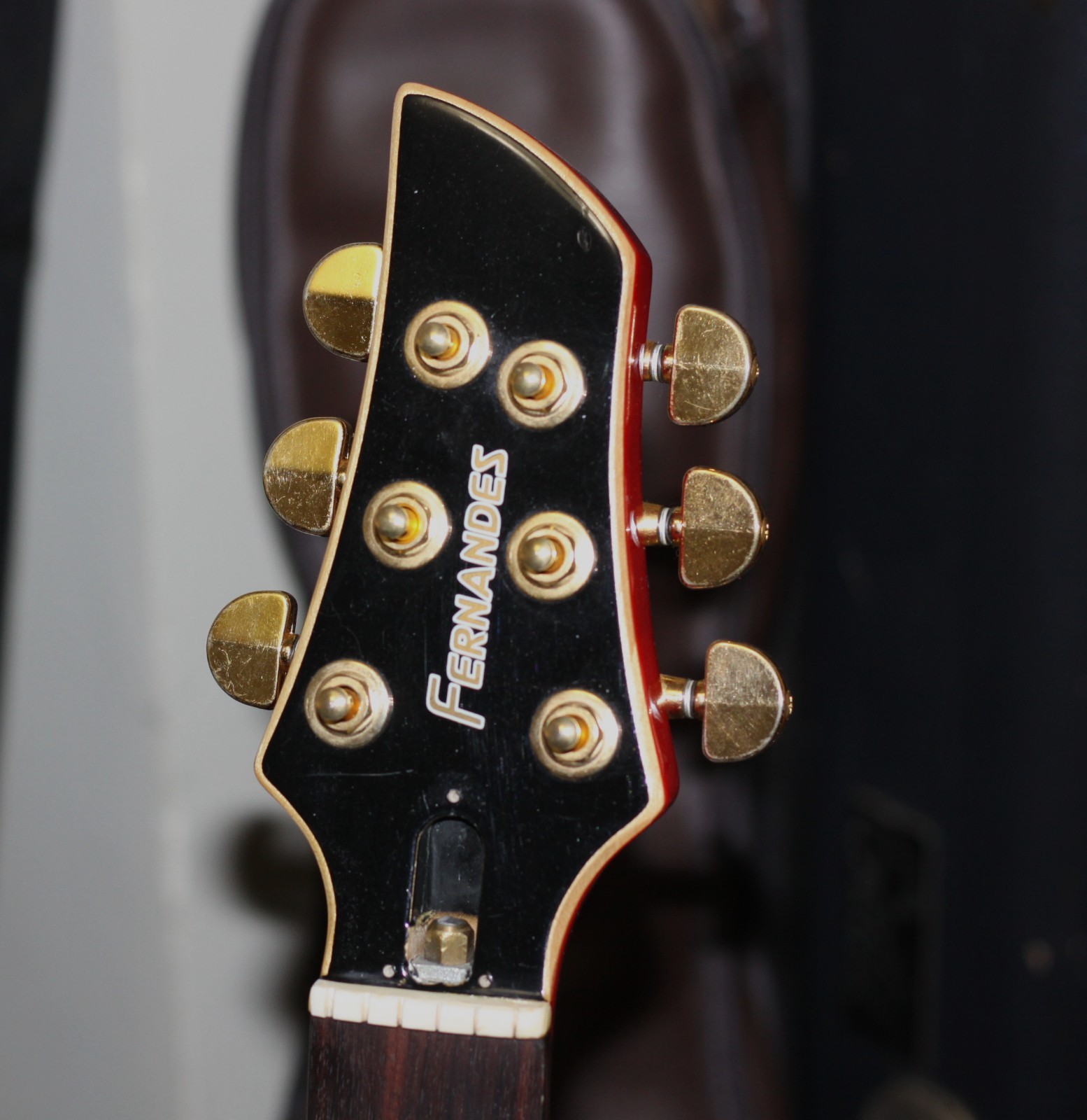 Rare 95′ Fernandes APG100 USA-SERIES 1pc. Honduran Body-2Pc Carved Maple Top HSC
