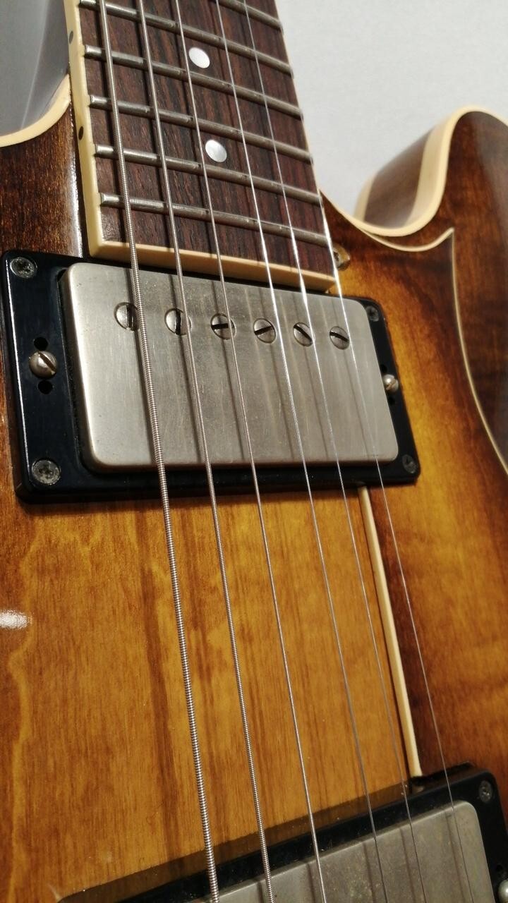 Heritage H-540 Sunburst Made in USA 1996 Semi Hollow Body Electric Guitar