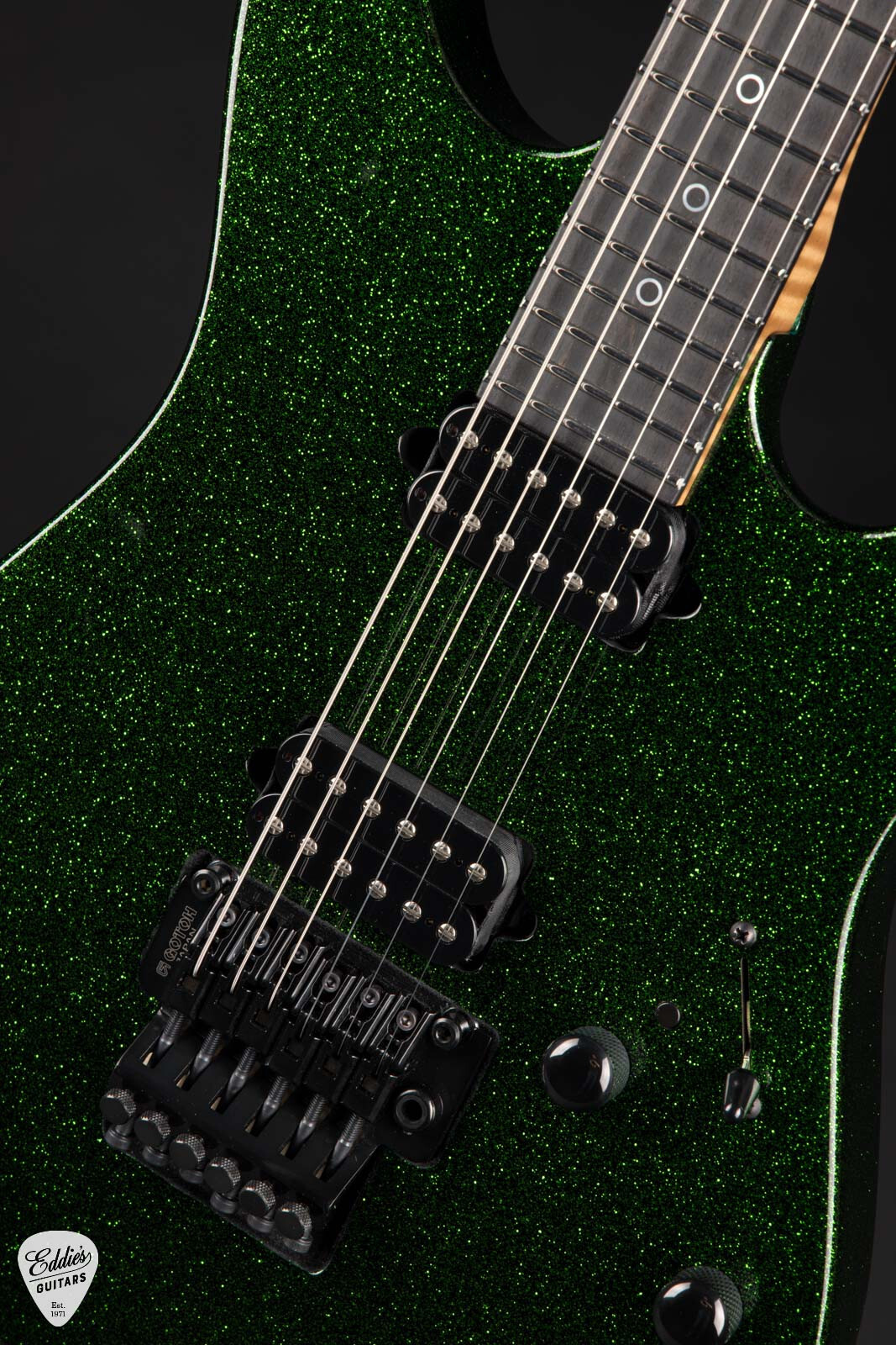 Suhr Modern Roasted – Green Sparkle #78759