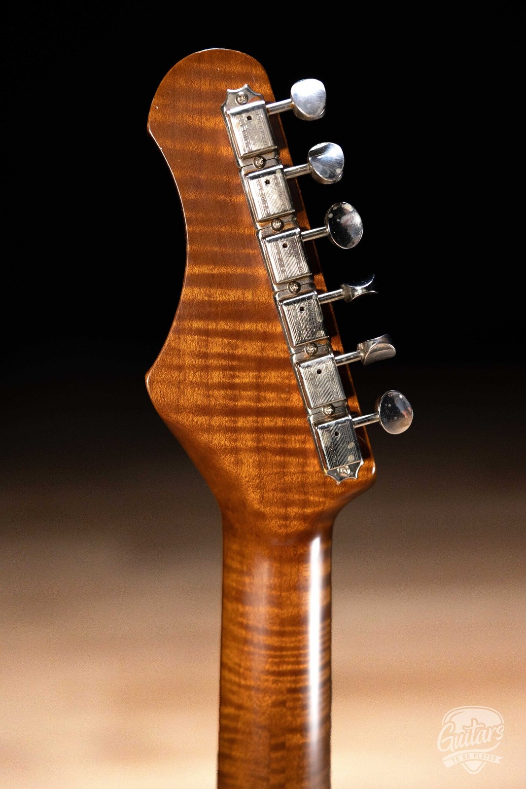 Shabat Lynx HSS Swamp Ash S-Style w/ Stainless Frets – Fiesta Red over 3TSB