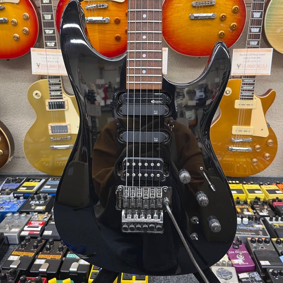 Electric Guitar Fernandes FR-85S Full Mode Sustainer Black Japan