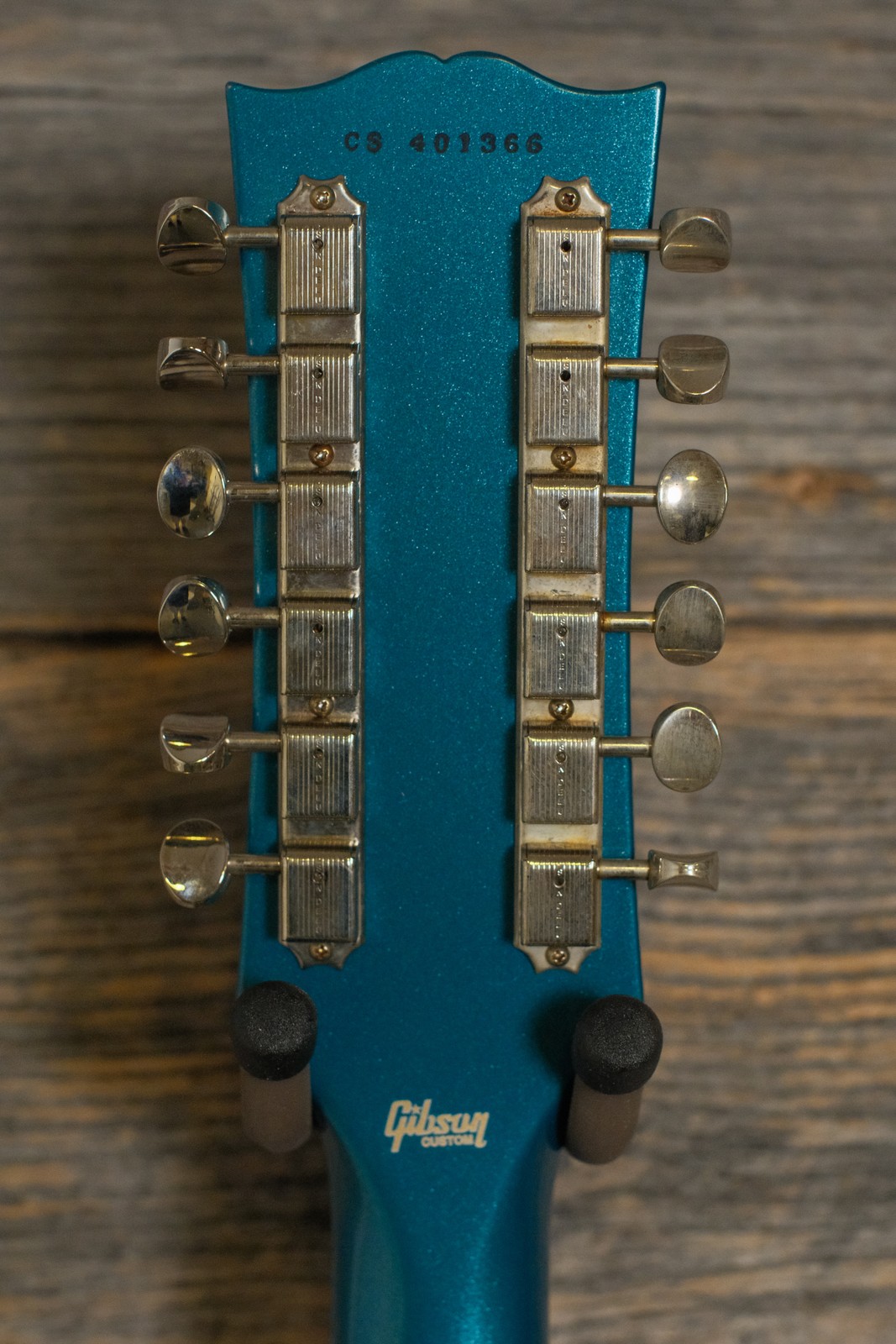 Used Gibson Custom Shop 1965 Non-Reverse Firebird XII – Biscay Aqua w/OHSC