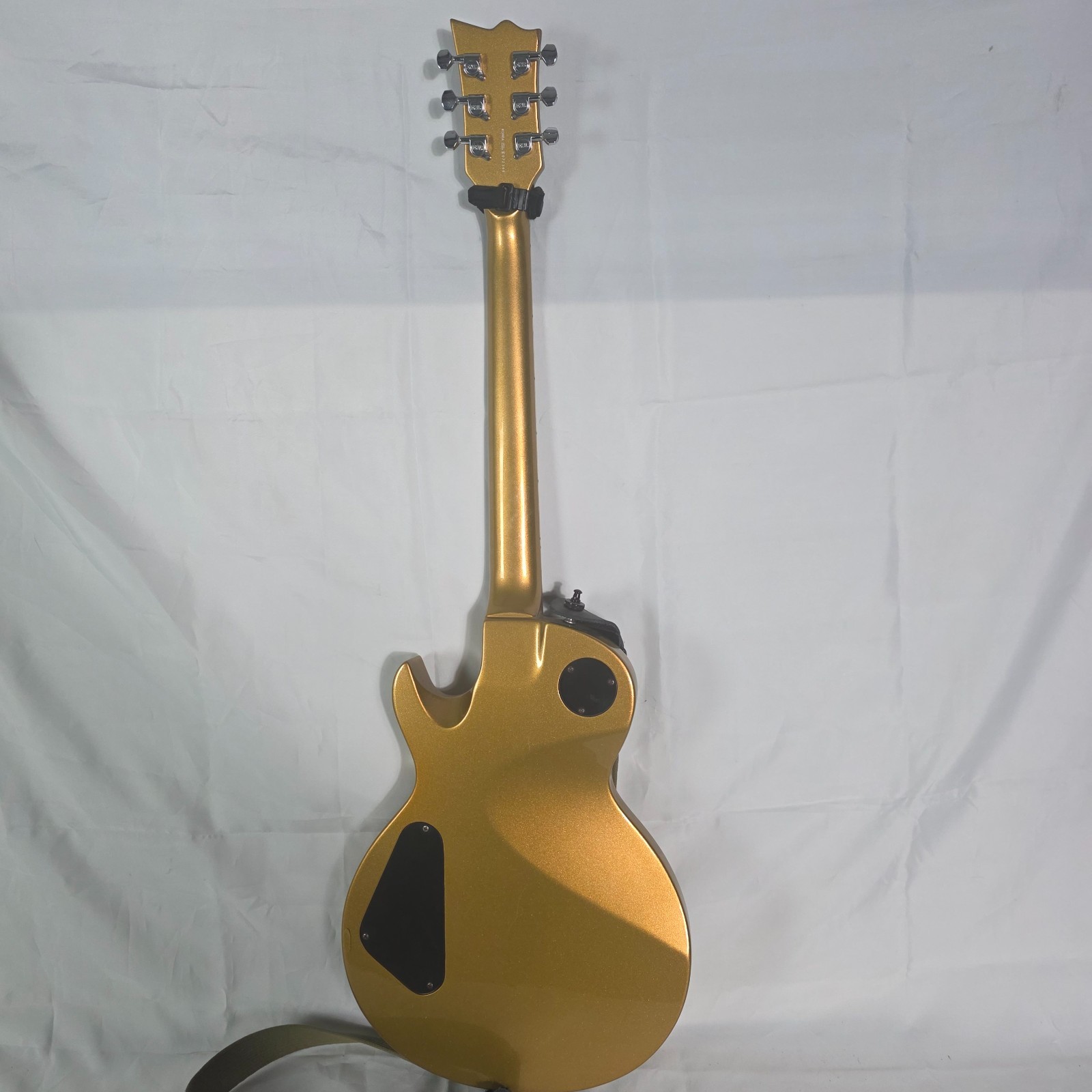 ESP LTD EC-256 Goldtop P90 Natural Singlecut Electric Guitar with Case/Strap