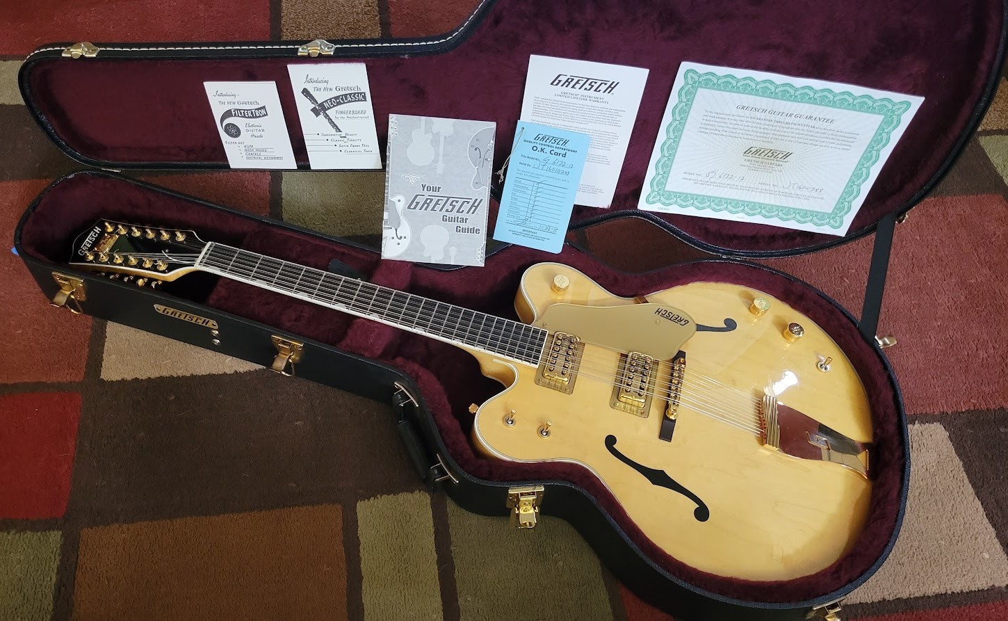 2018 Gretsch G6122-12 / 12 String Chet Atkins Country Gentleman + OHSC