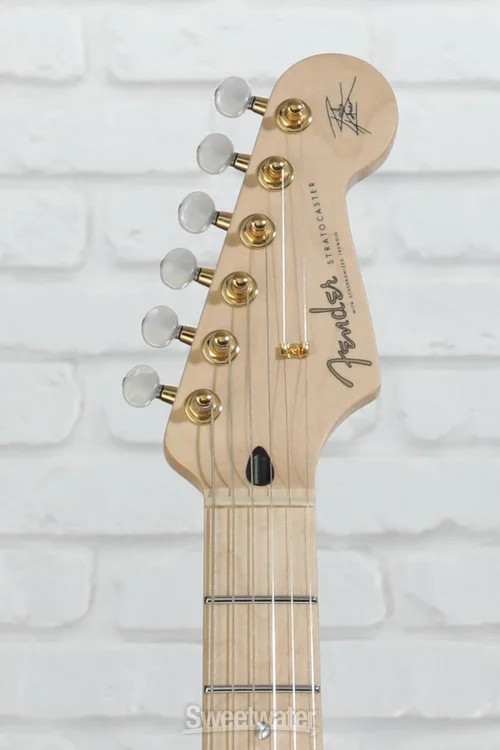 Fender Richie Kotzen Stratocaster Electric Guitar – Transparent White Burst