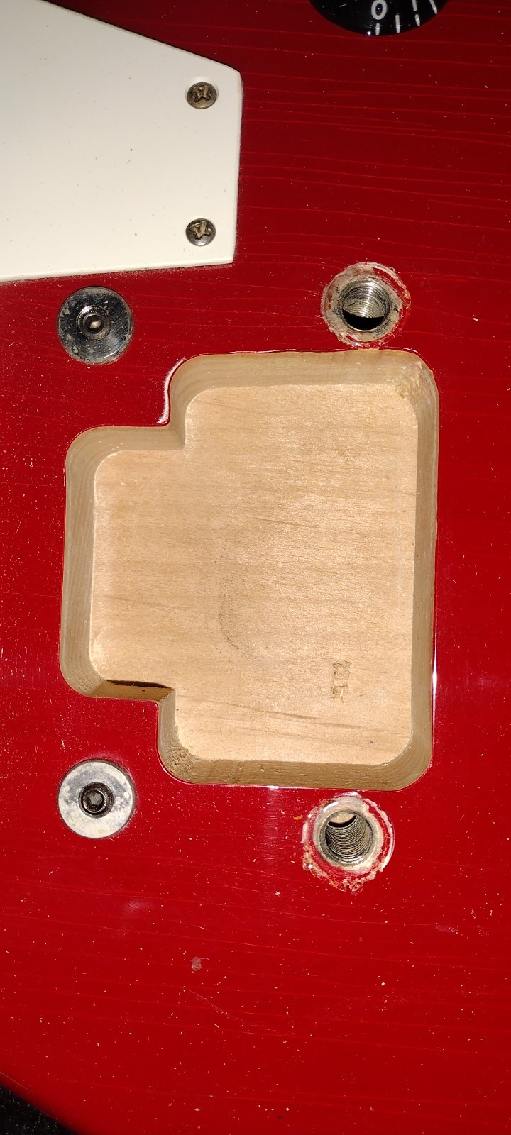 1984 Gibson Explorer Translucent Ferrari Red Kahler Tremolo