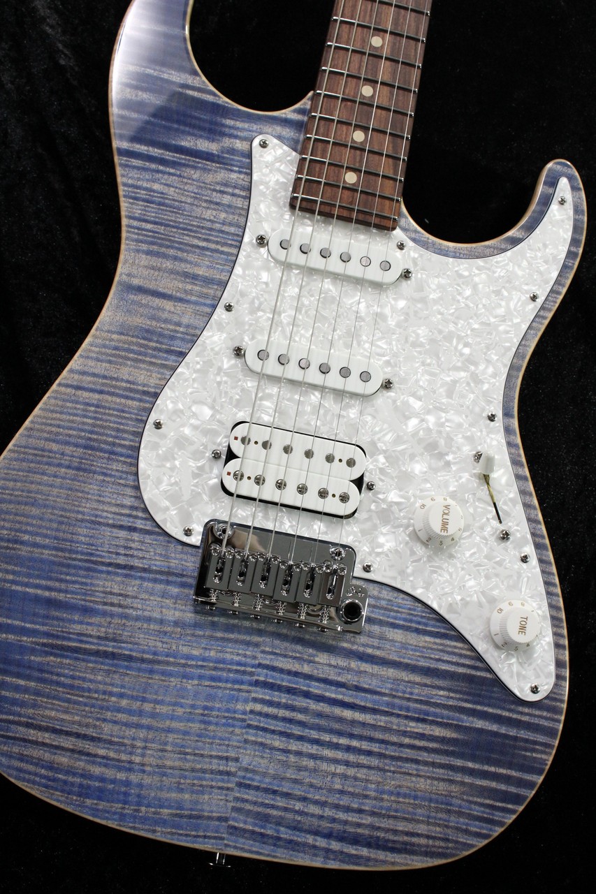 Suhr JE Line Standard Plus Trans Blue Denim Guitar Used 3.39kg