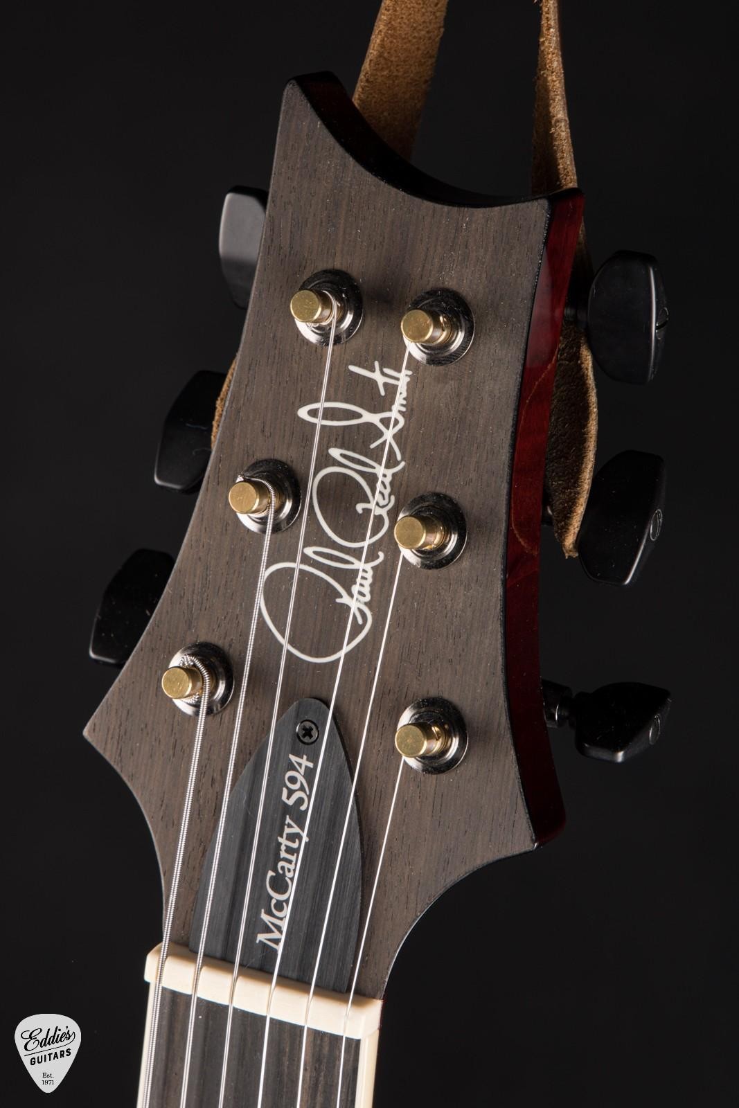 PRS Eddie’s Guitars Wood Library McCarty 594 Singlecut Copperhead Burst
