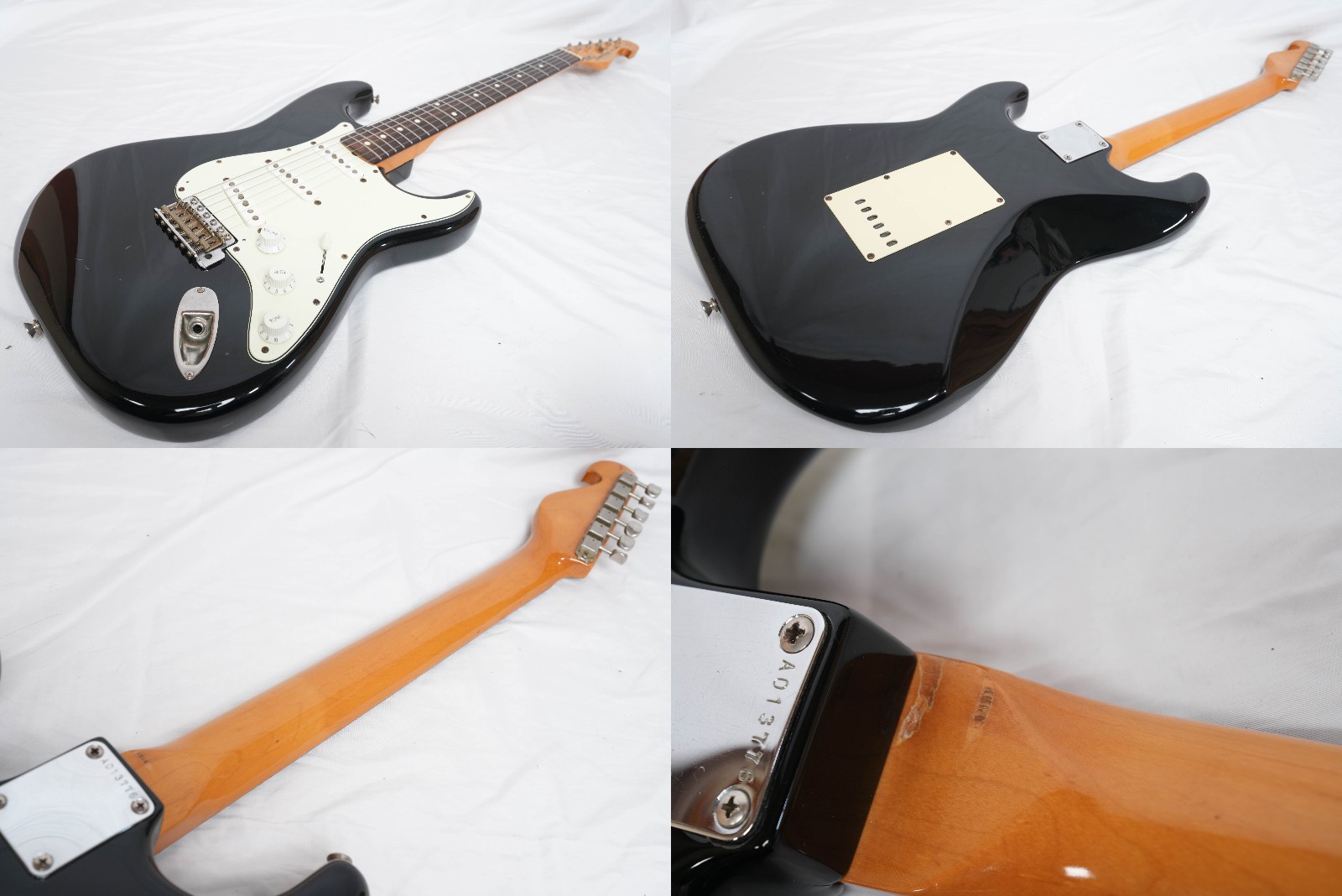 Bill Lawrence CHALLENGER-I Black 62 BCIR 1980s Japanese-made Stratocaster