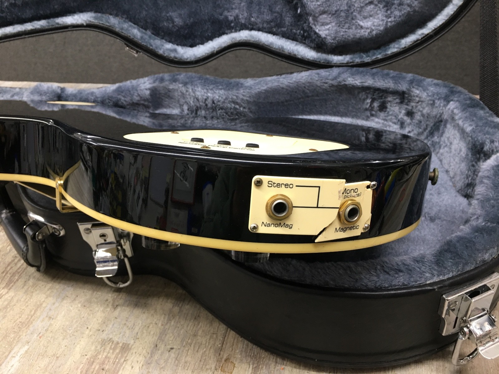 Epiphone Les Paul Ultra II Trans Black Solid Body Electric Guitar w/ Case