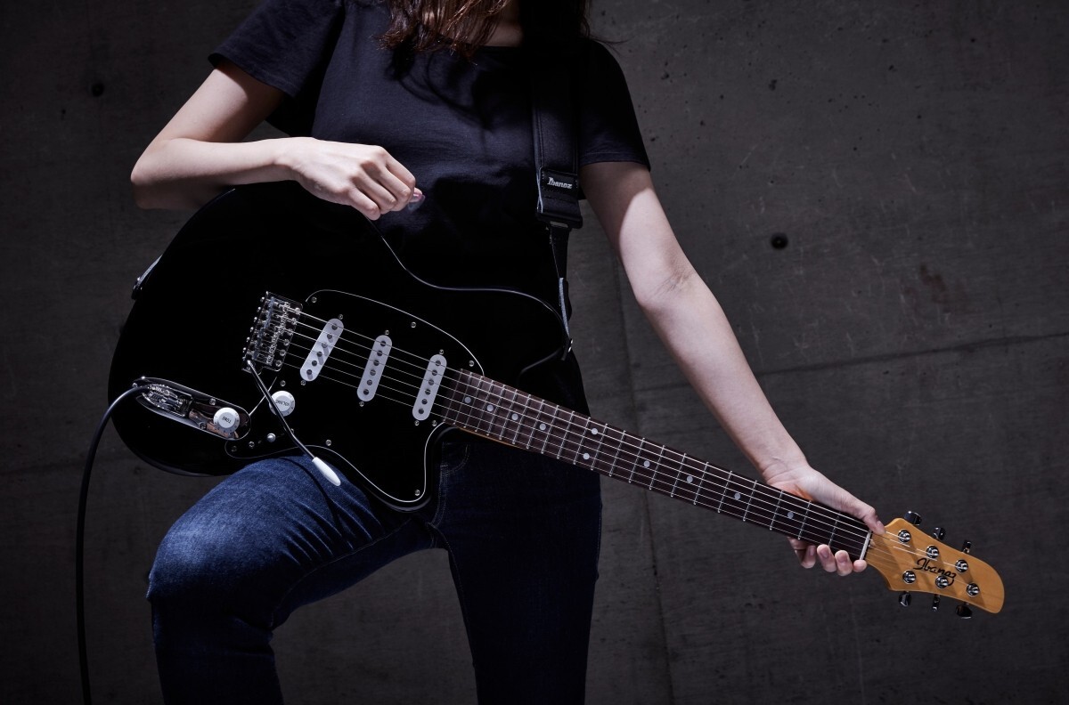 Ibanez Electric guitar J-LINE Talman TM730-BK made in JAPAN Black