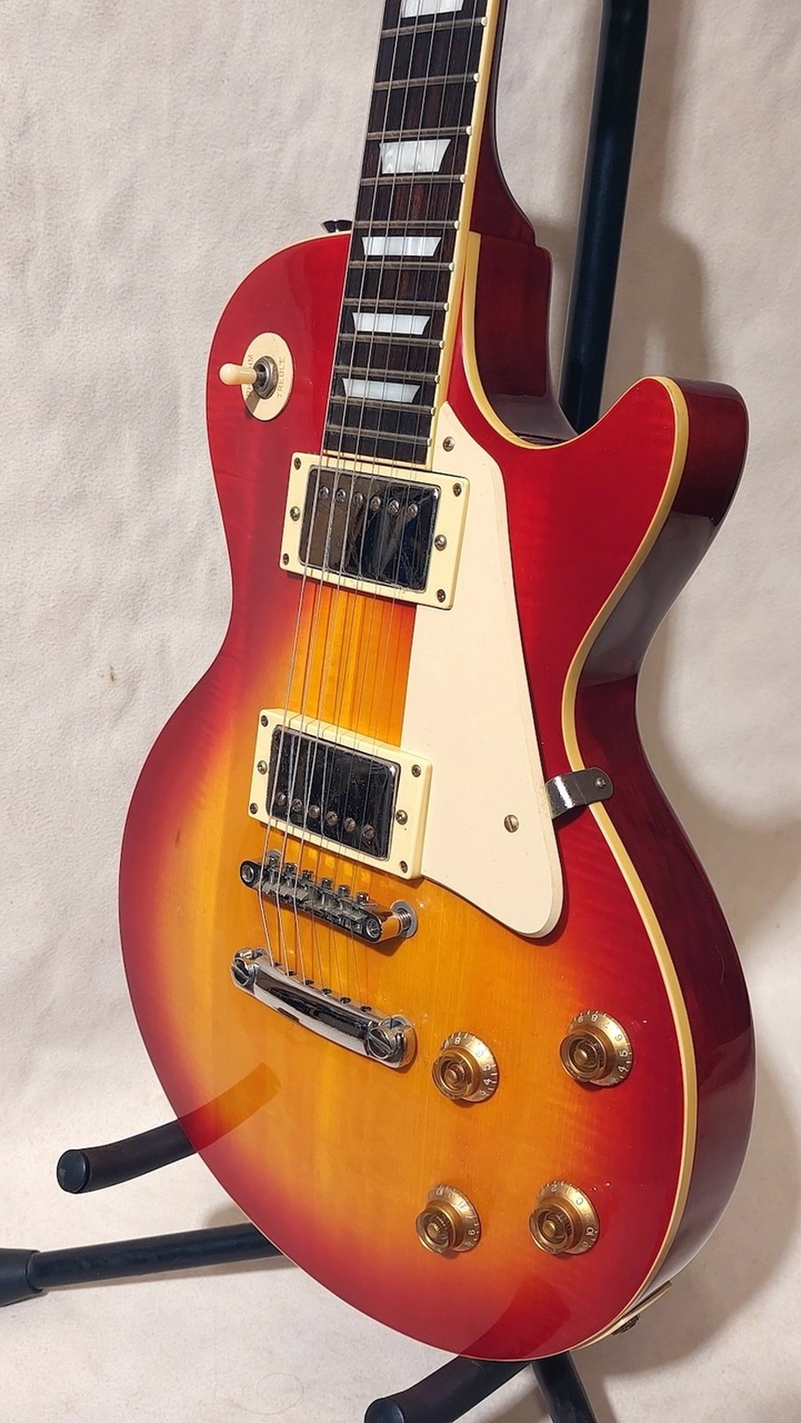 Samick LS-STT-CHSB Used 1980s Maple Top Mahogany Back Body Cherry Sunburst