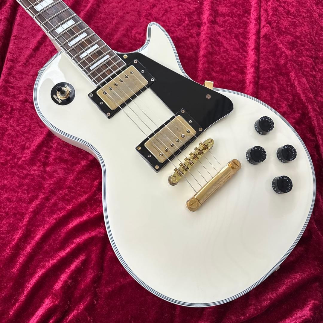 Maison Les Paul Custom LPC White Guitar
