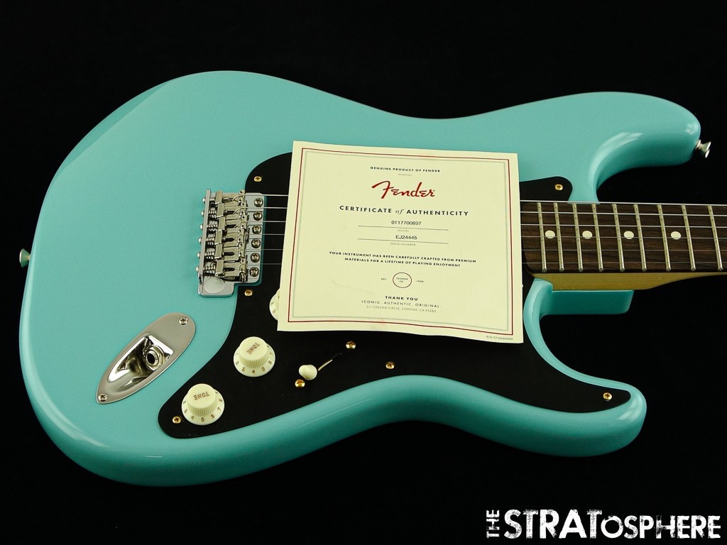 *CUSTOM BUILD* FENDER STRAT (ERIC JOHNSON BODY & DELONGE NECK) COMPLETE GUITAR