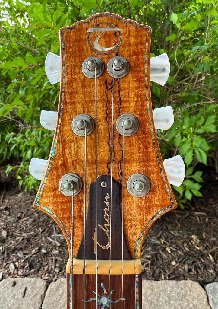 Thorn Artisan Custom #117 Spalted Maple 2005 Near Mint Cond. “FREE SHIP”