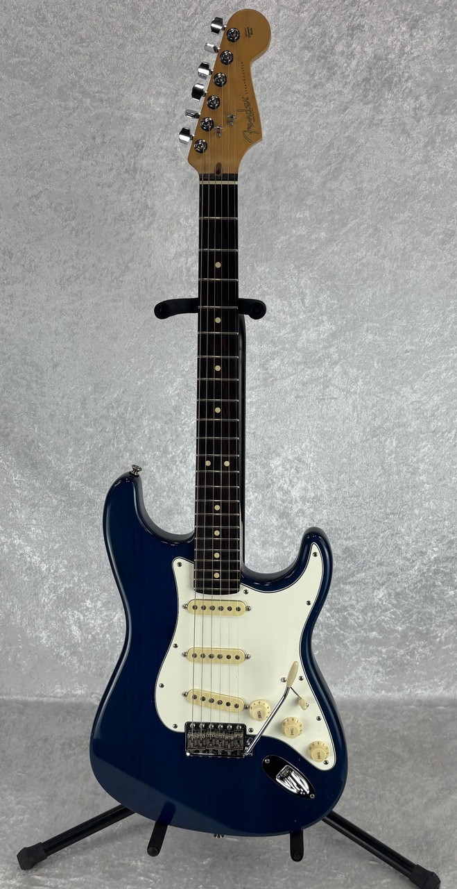 2002 Fender Highway One USA Stratocaster Sapphire Blue Transparent