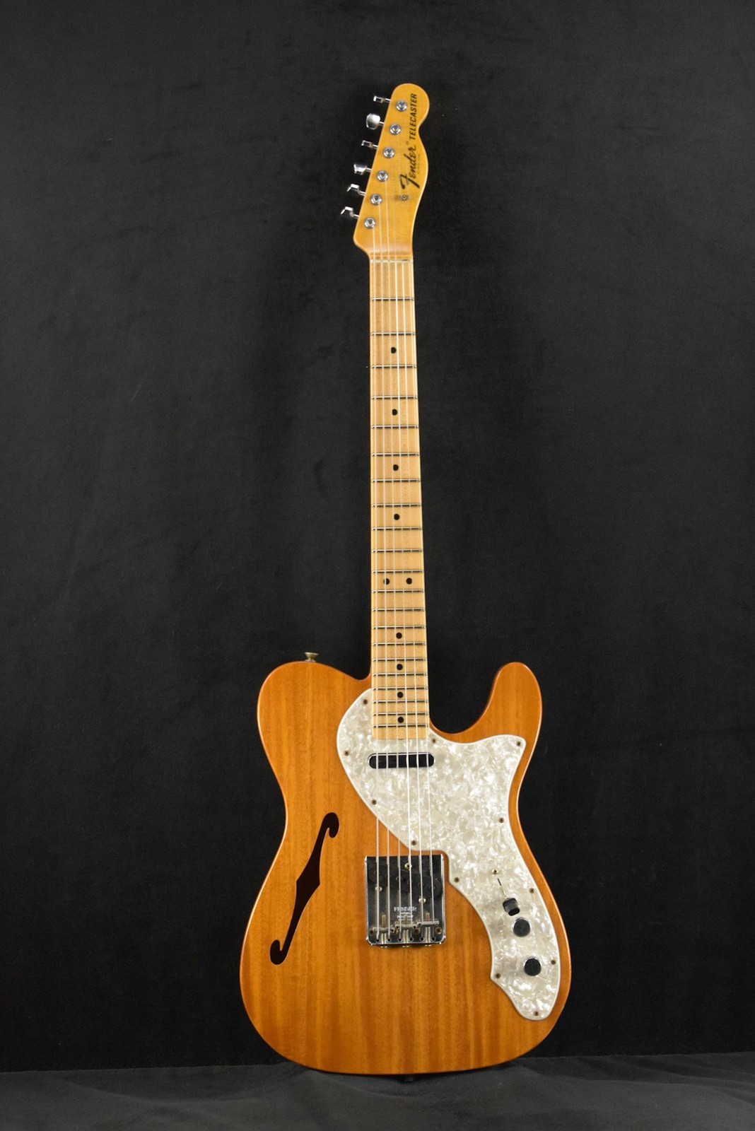 Fender Custom Shop ’68 Tele Thinline Journeyman Relic – Aged Natural Mahogany